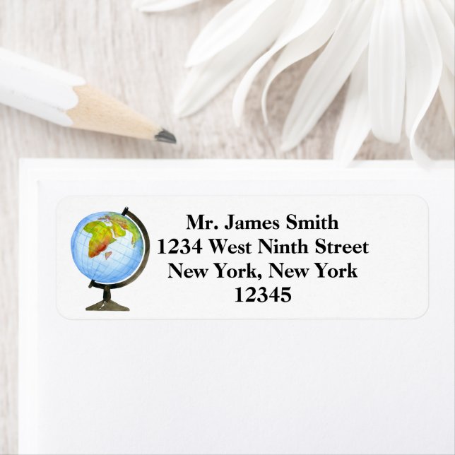 World Globe Address (Insitu)