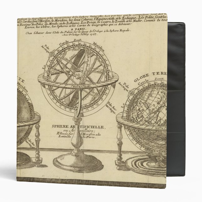 World Globe Binder (Front/Inside)