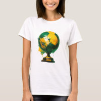 World Globe Trophy Champion Unisex T-Shirt Cool Gi