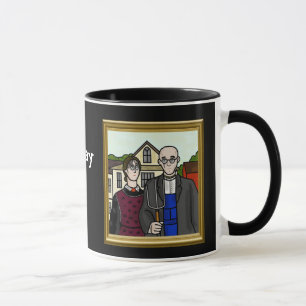 World Goth Day American Gothic Mug
