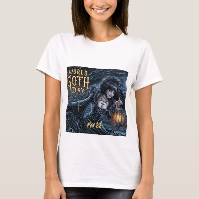 World Goth Day T-Shirt (Front)