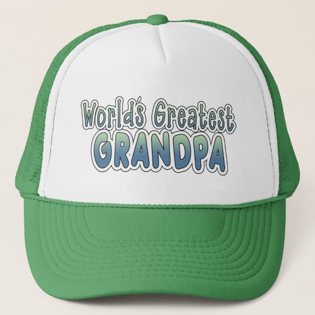 World Greatest Grandpa -  Trucker Hat (Front)