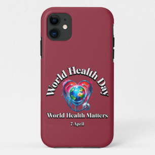 World Health Matters. World Health Day. iPhone 11 Case