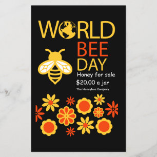 World Honey Day May 20 Flyer