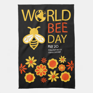 World Honey Day May 20 Kitchen Towel