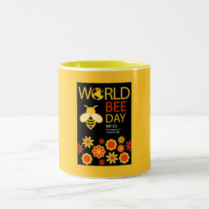 World Honey Day May 20 Two-Tone Coffee Mug