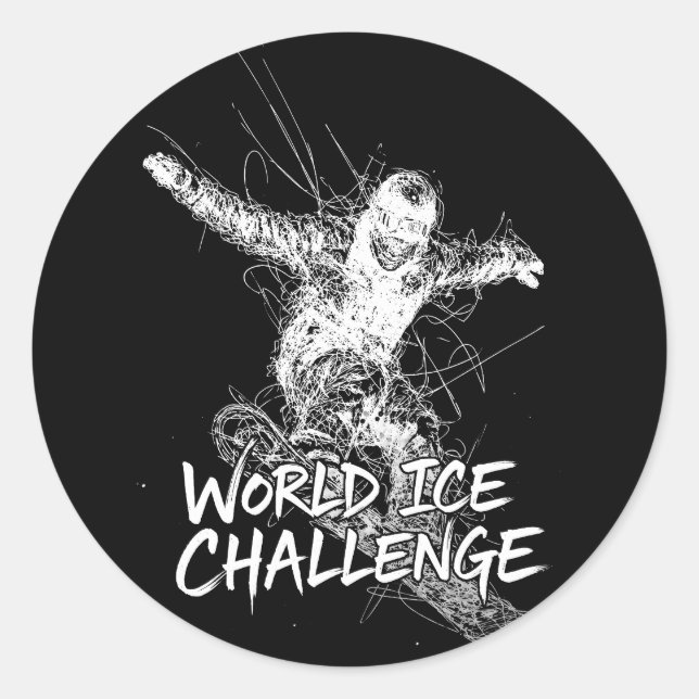 World Ice Challenge Classic Round Sticker (Front)