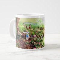WORLD IS A CIRCLE Jumbo Mug
