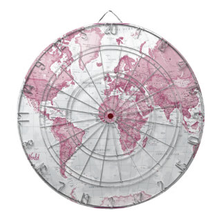World is Art - Pink Dartboard