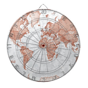World is Art - Red Dartboard