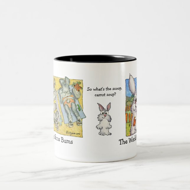 World is My Carrot Personalized Mug (Center)