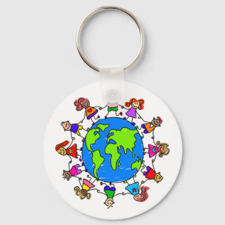 World Kids Keychain