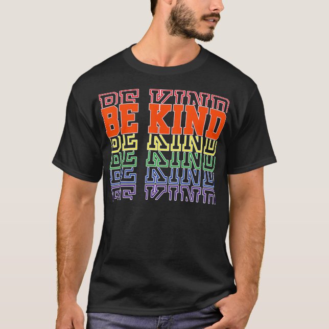 World Kindness Unity Day Antibullying Be Nice Kind T-Shirt (Front)
