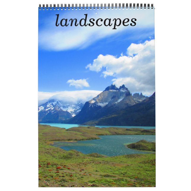 world landscape photography calendar (Cover)
