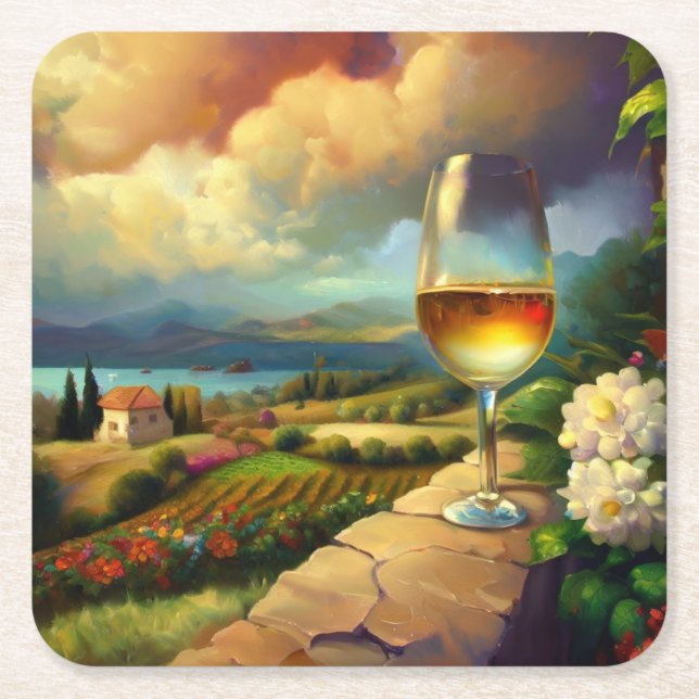 World Locations Coasters / French Riviera 01 (Front)
