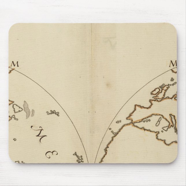 World Map 2 Mouse Pad (Front)