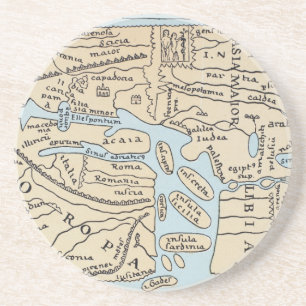 WORLD MAP 2ND CENTURY COASTER