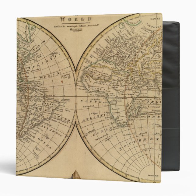 World Map 3 Binder (Front/Inside)
