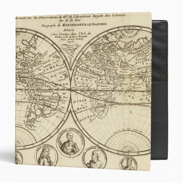 World Map 4 Binder (Front/Inside)