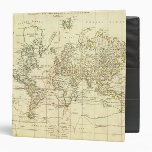 World Map 5 Binder