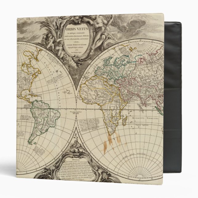 World Map 8 Binder (Front/Inside)