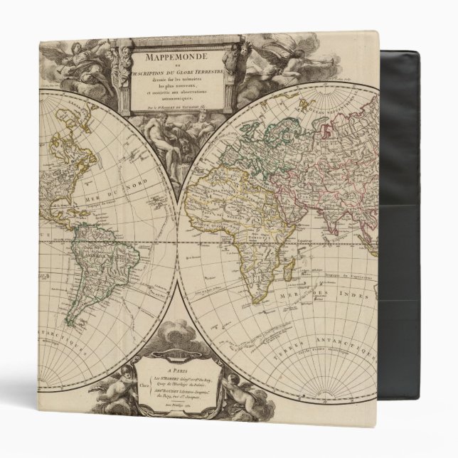 World Map 9 Binder (Front/Inside)