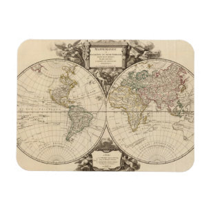 World Map 9 Magnet