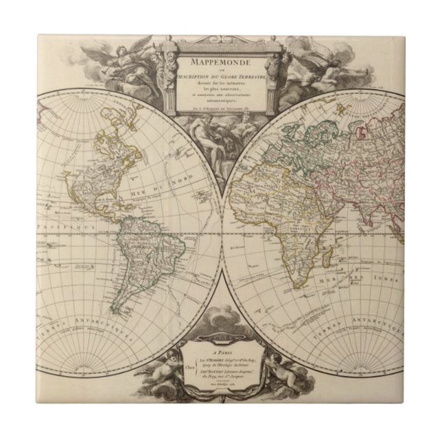 World Map 9 Tile (Front)