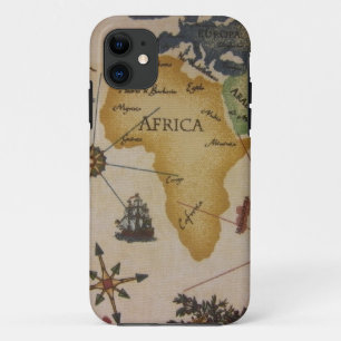 World Map - Africa iPhone 11 Case