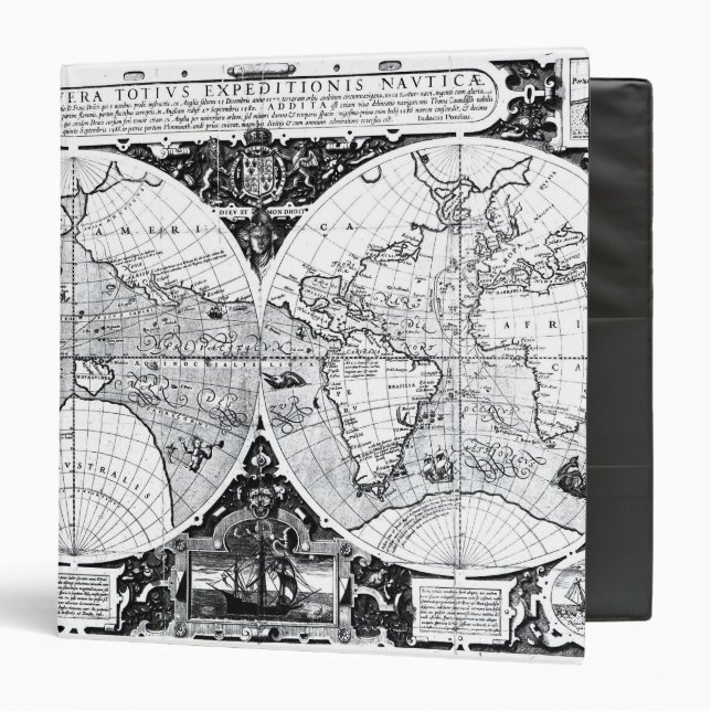 World map binder (Front/Inside)