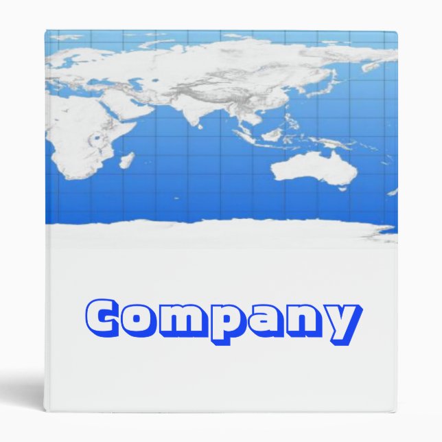 World Map Binder (Front)