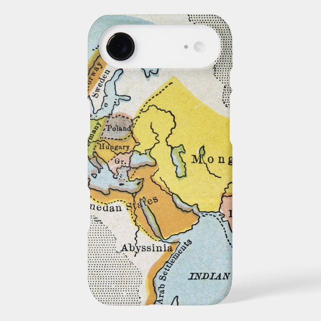 WORLD MAP, c1300. Case-Mate Samsung Galaxy Case (Back)