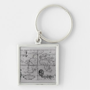 World Map detailing the Expeditions Keychain