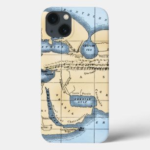 WORLD MAP: ERATOSTHENES iPhone 13 CASE