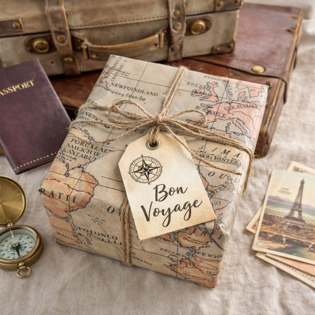 World Map Geography  Wrapping Paper (Creator Uploaded)