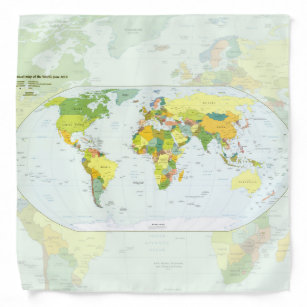 world+map+globe+country+atlas bandana