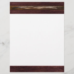 World Map Letterhead