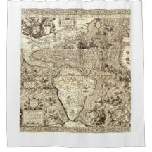 World Map Monsters Atlantic Ocean