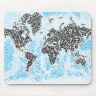 World Map Mousepad