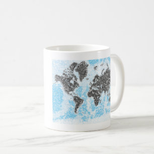 World Map Mug