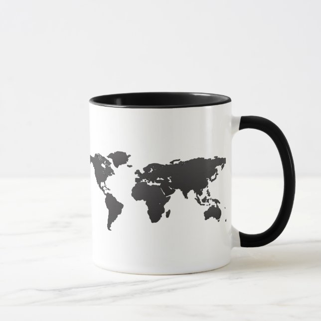 World Map Mug (Right)