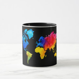 World Map. Mug