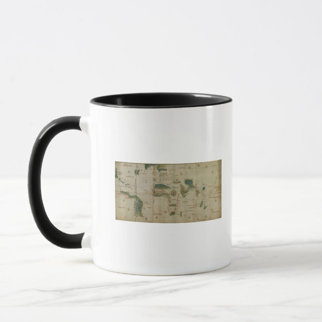 World Map Mug (Left)