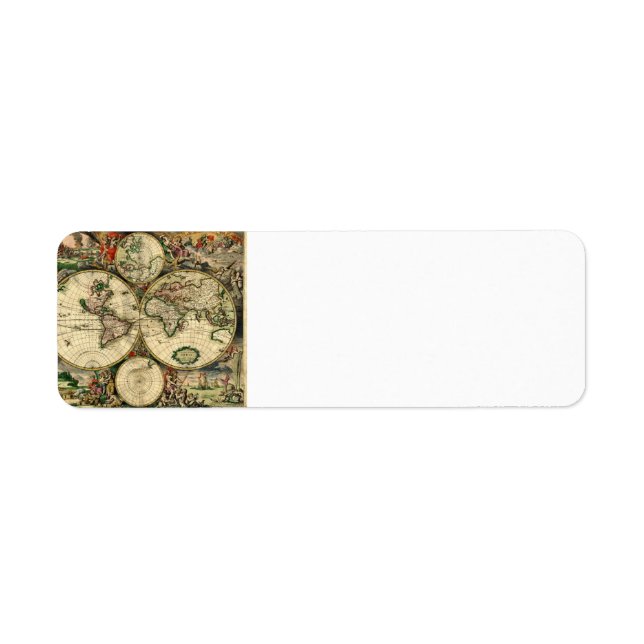 World Map of 1689 Gifts (Front)