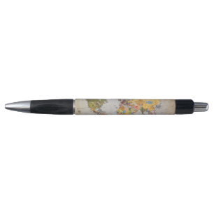 world map pen