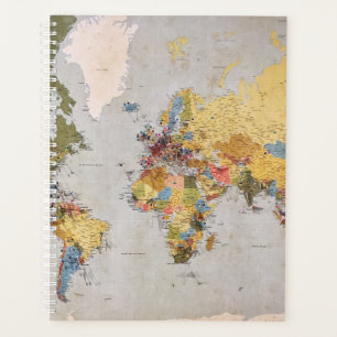 world map planner