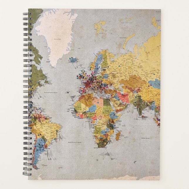 world map planner (Front)