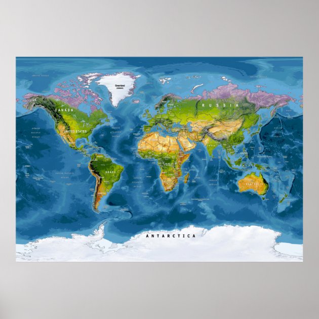 World Map Poster Zazzle World Map Poster R32044a5ec20b4aed95f53e061845776f Zy9 8byvr 630 