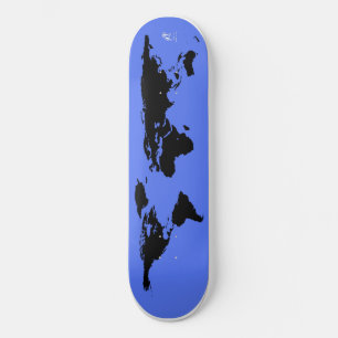 World Map Skateboard