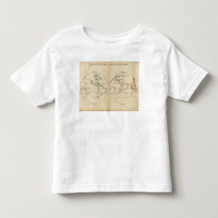 World Map with Tropics Toddler T-shirt